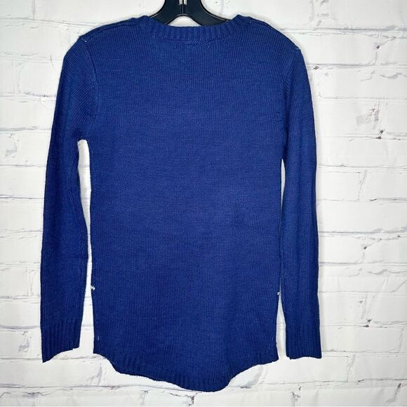 Planet Gold XS blue Drake Hotline Bling Santa Sweater - Picture 4 of 4